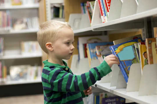 Children are more likely to read books they choose themselves.