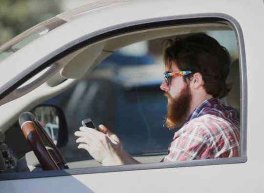 The more we have access to on our phones, the more people drive distracted.